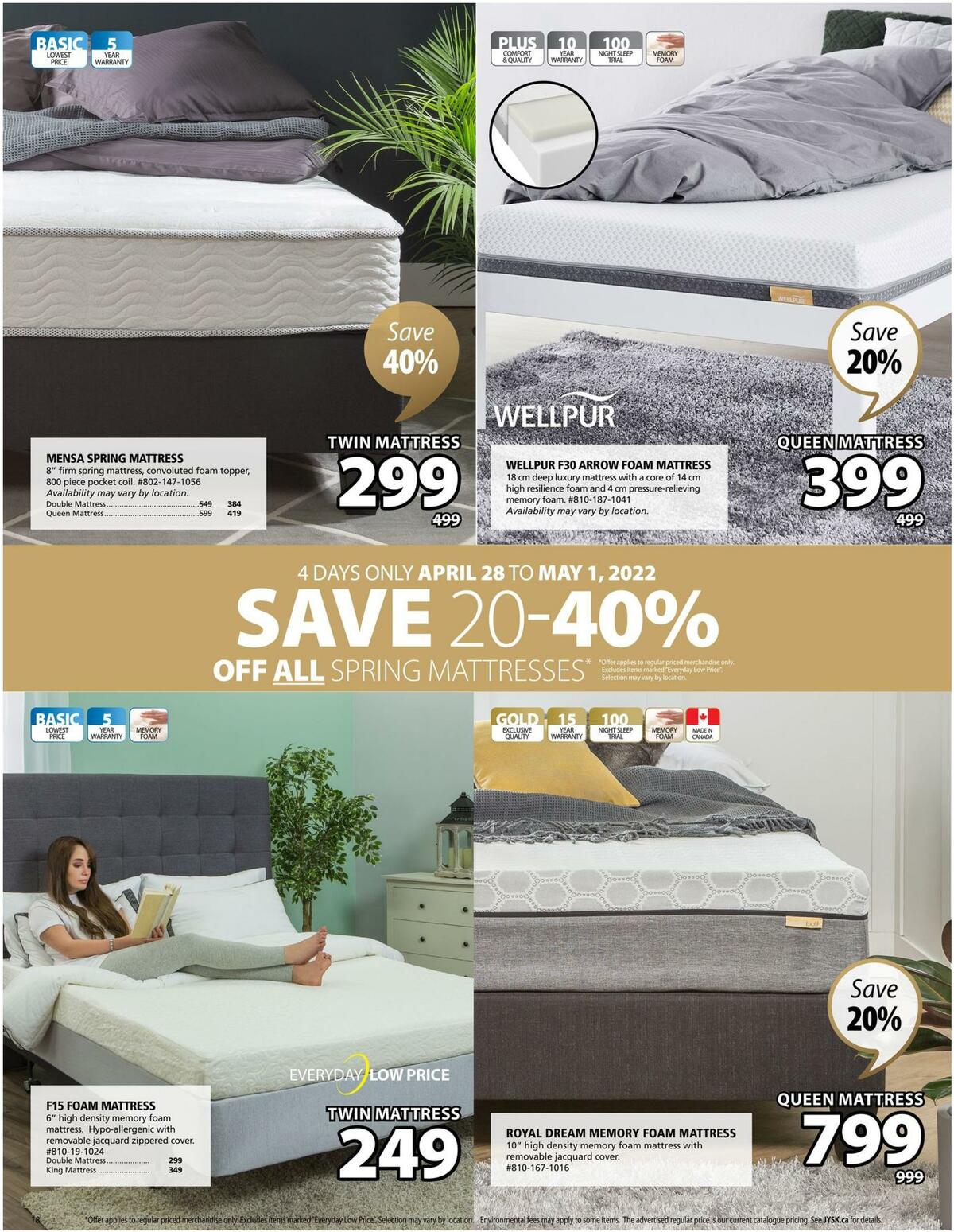 JYSK Flyer from April 28