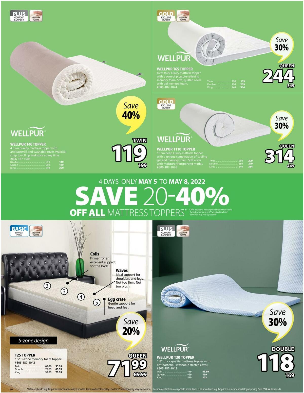 JYSK Flyer from May 5