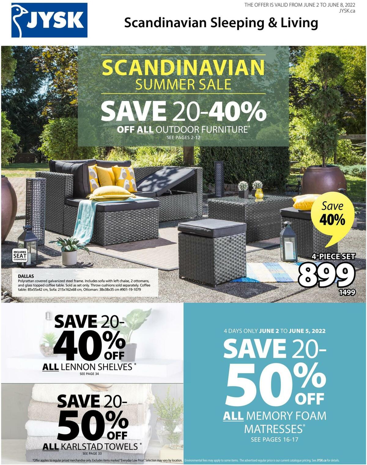 JYSK Flyer from June 2