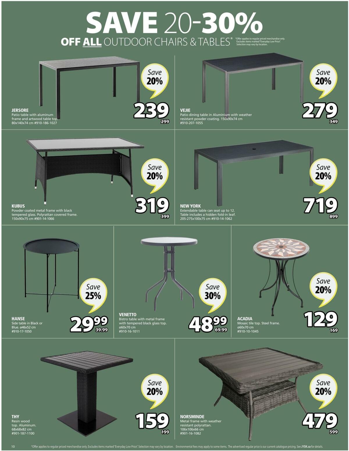 JYSK Flyer from June 2