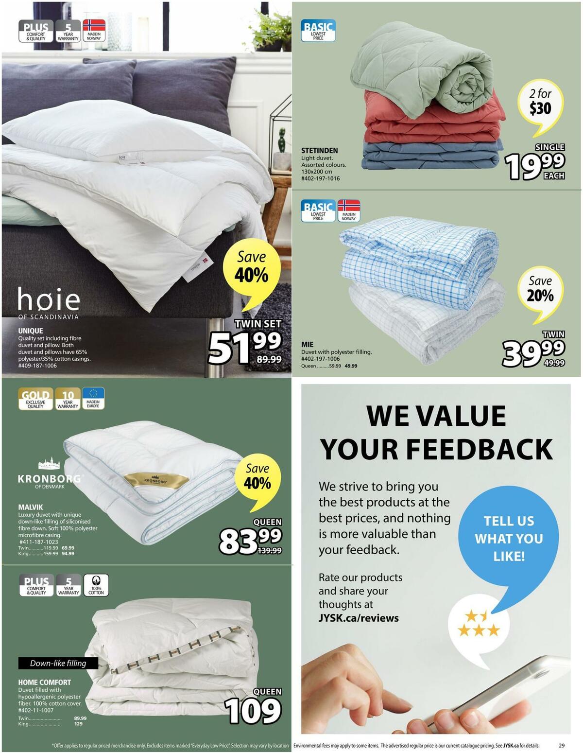 JYSK Flyer from June 2