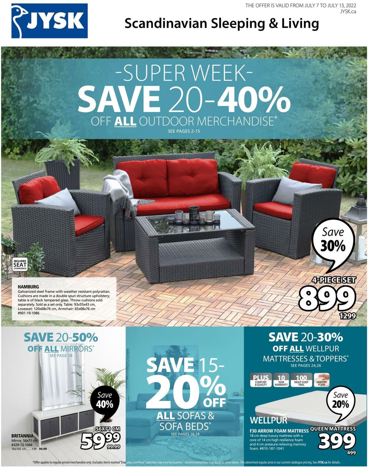 JYSK Flyer from July 7