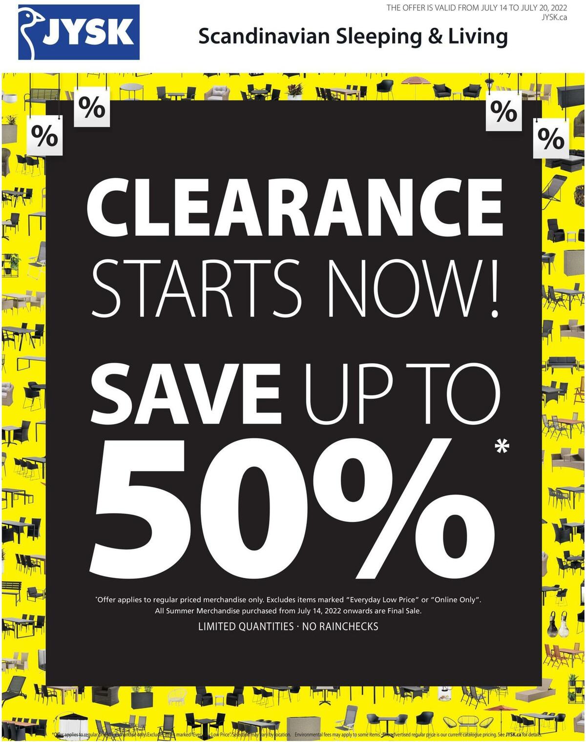 JYSK Flyer from July 14