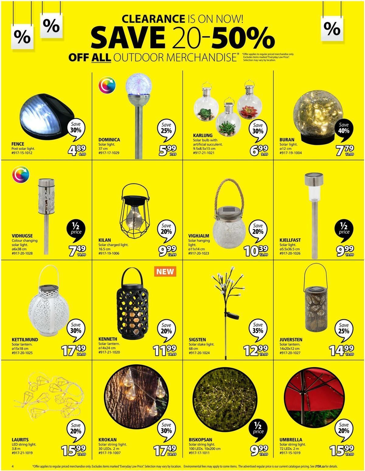 JYSK Flyer from July 21