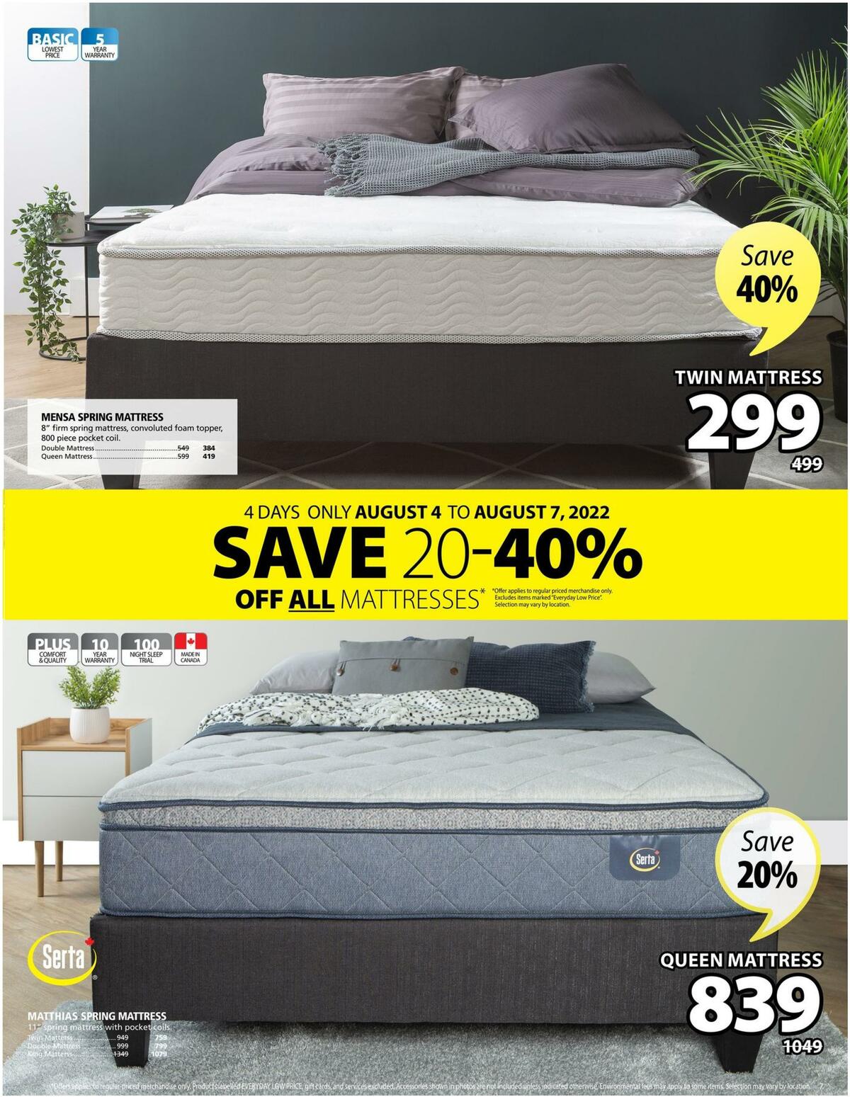 JYSK Flyer from August 4