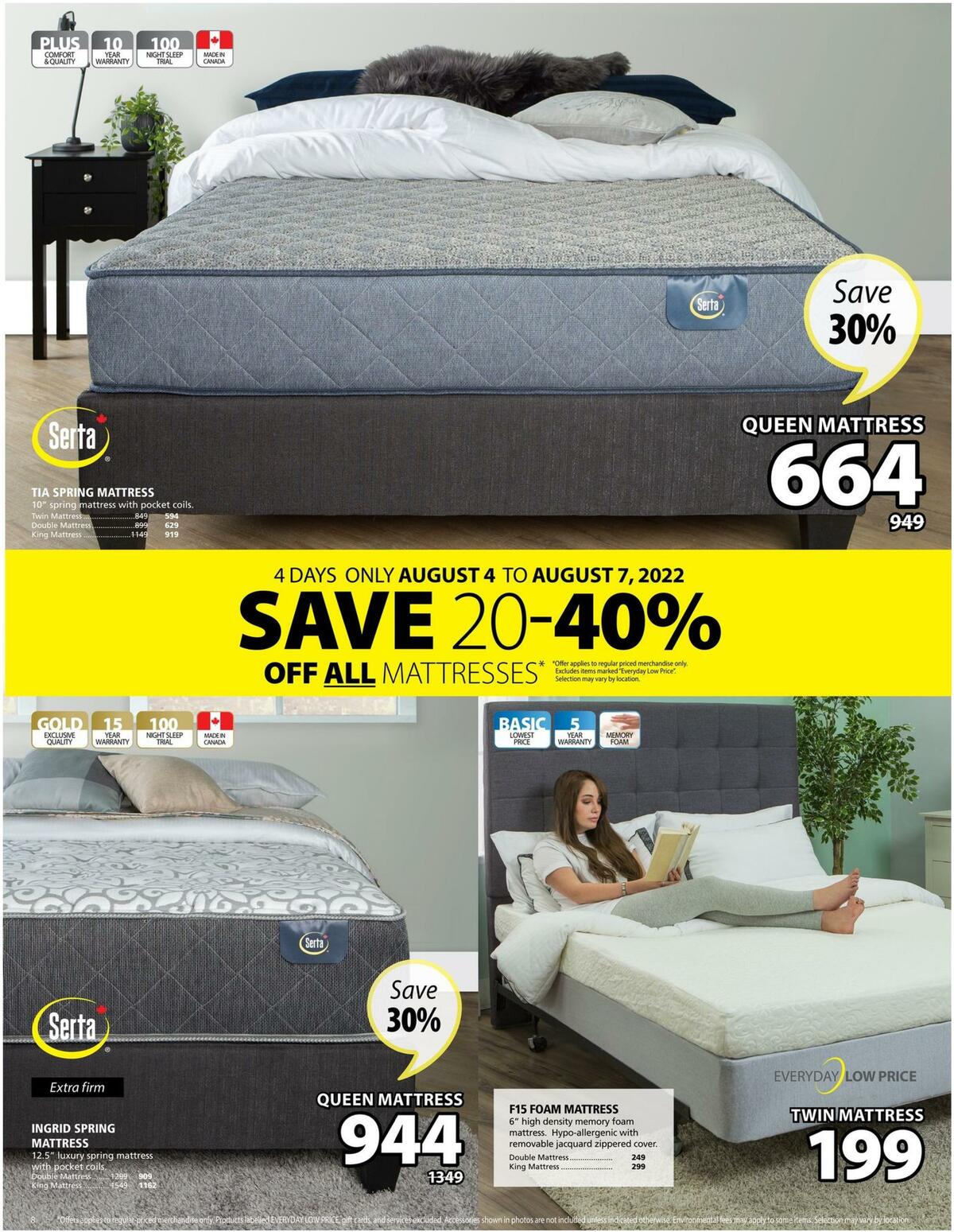 JYSK Flyer from August 4