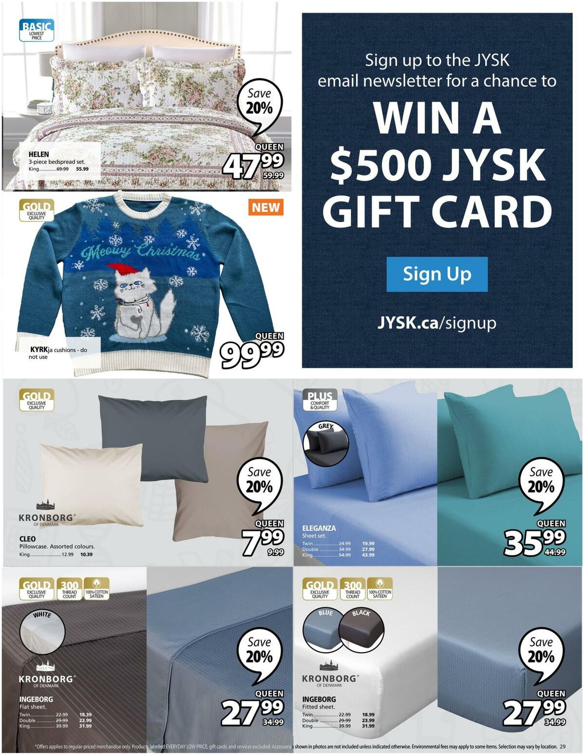 JYSK Flyer from August 11