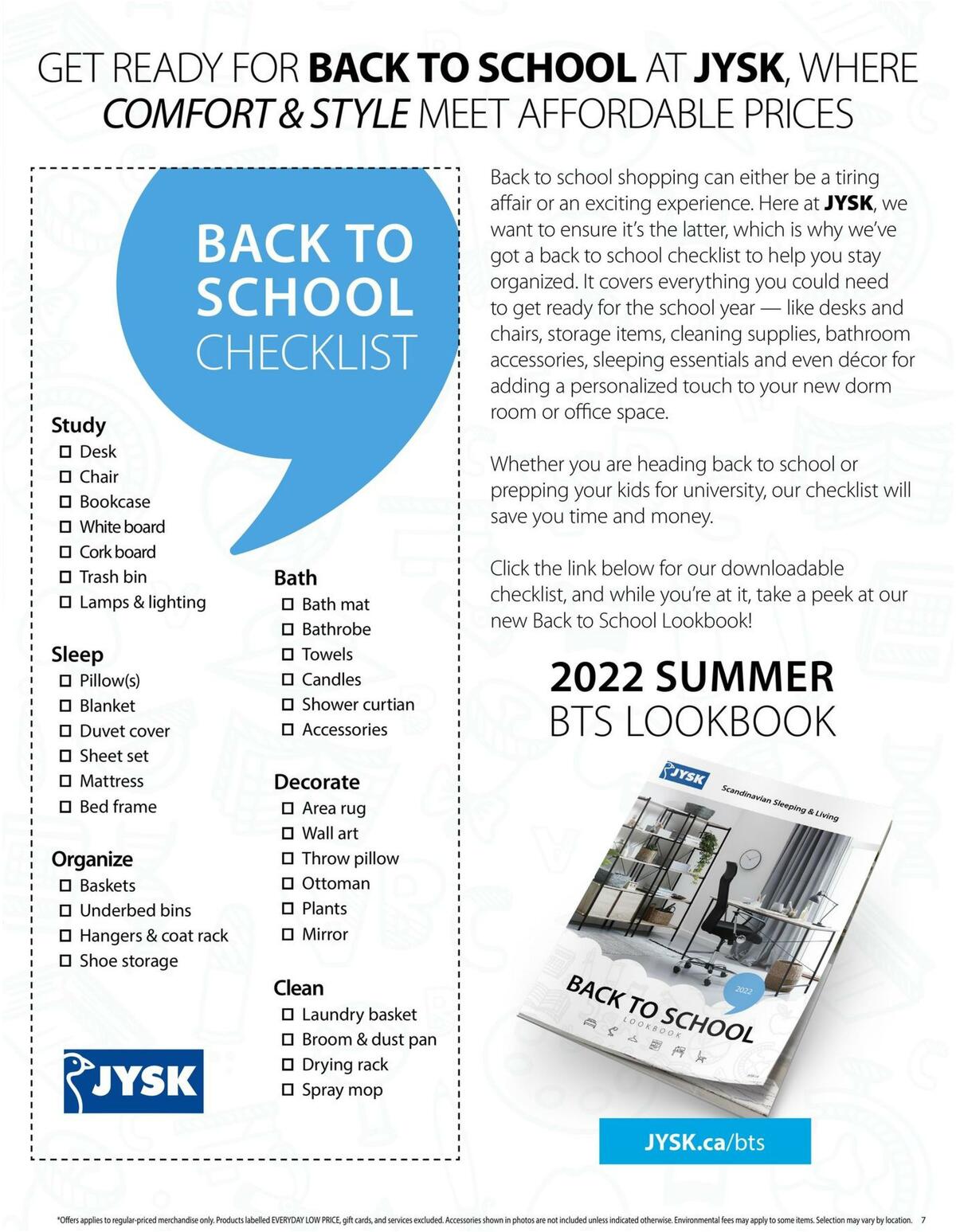 JYSK Flyer from August 11