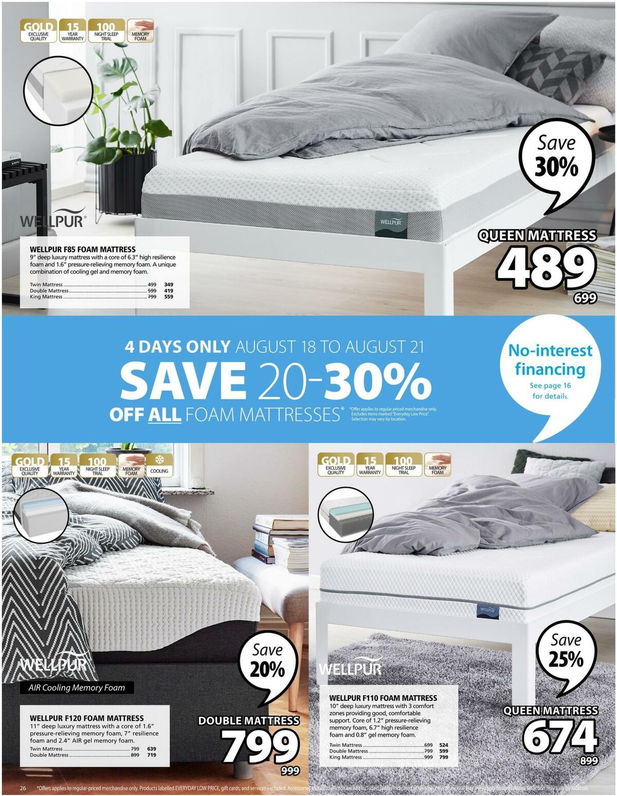 JYSK Flyer from August 18