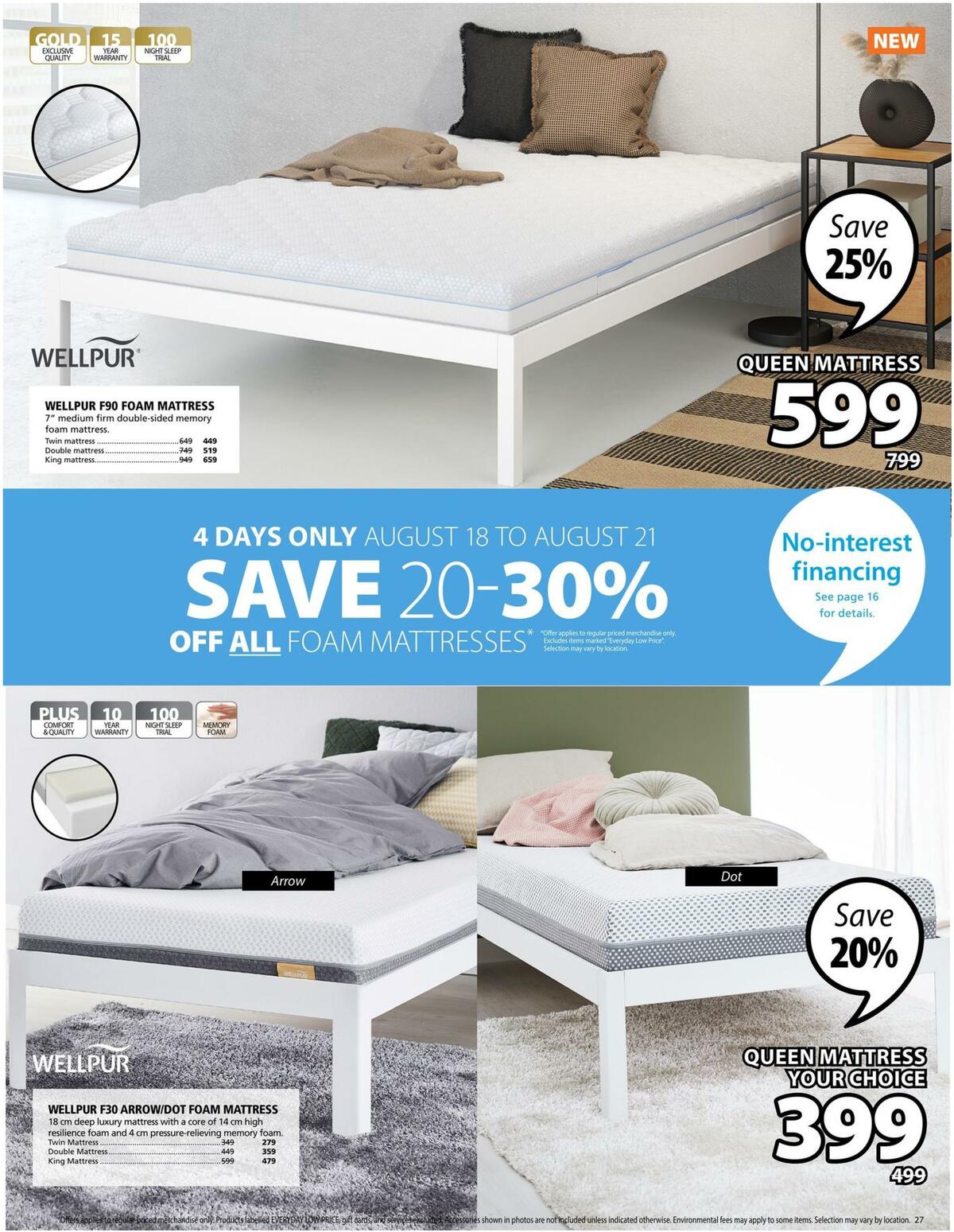 JYSK Flyer from August 18