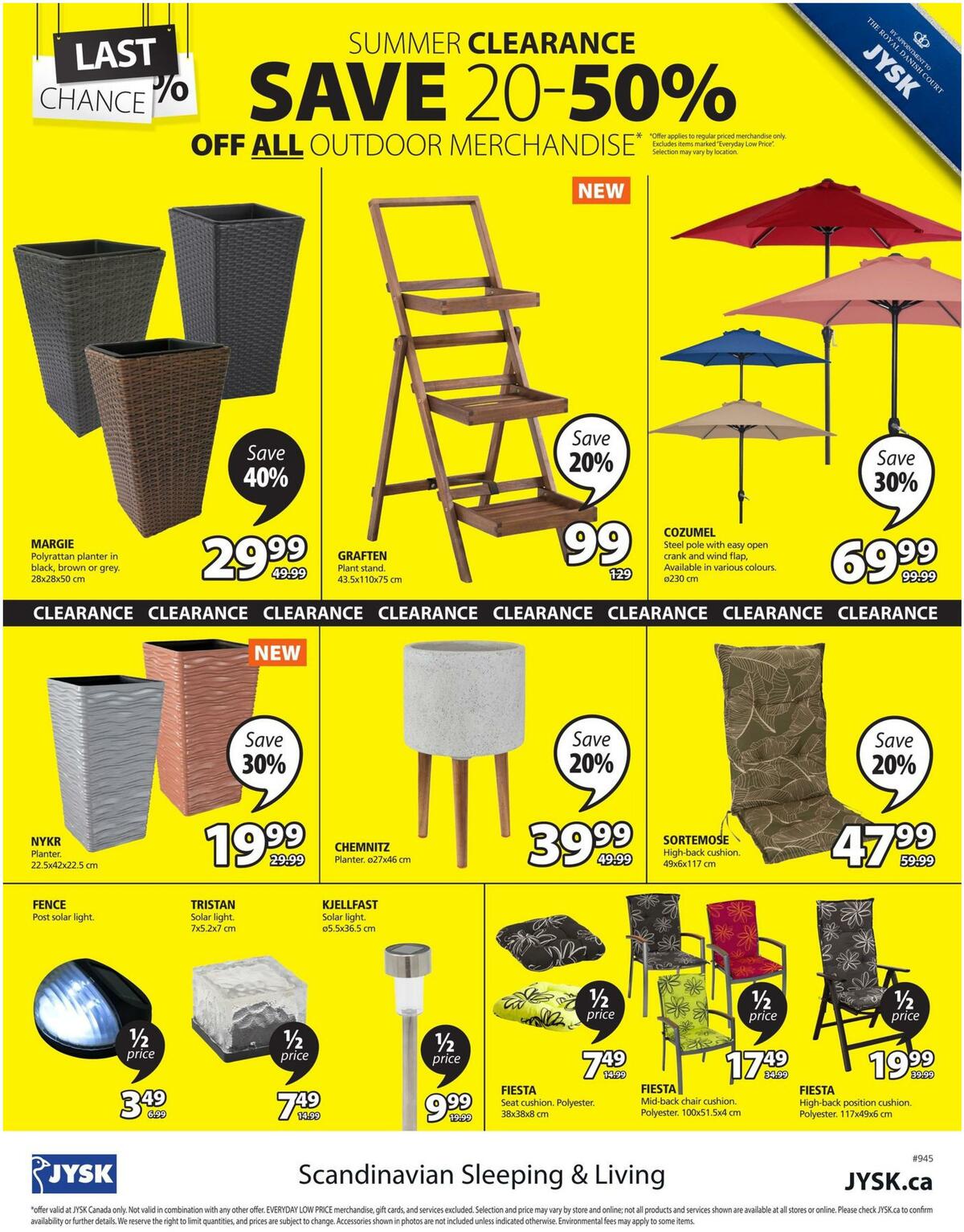 JYSK Flyer from August 25