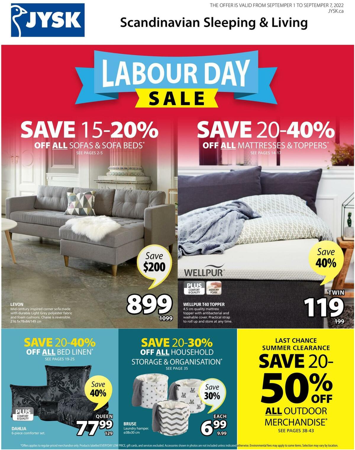 JYSK Flyer from September 1