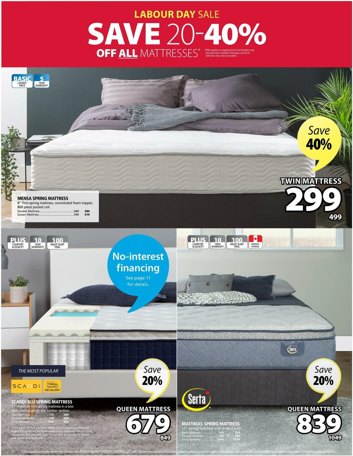 JYSK Flyer from September 1