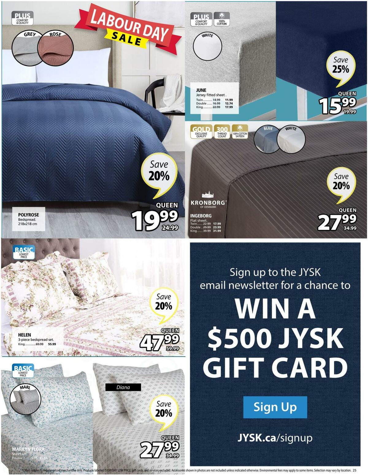 JYSK Flyer from September 1