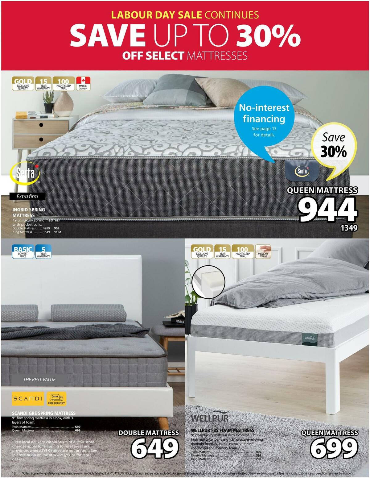 JYSK Flyer from September 8