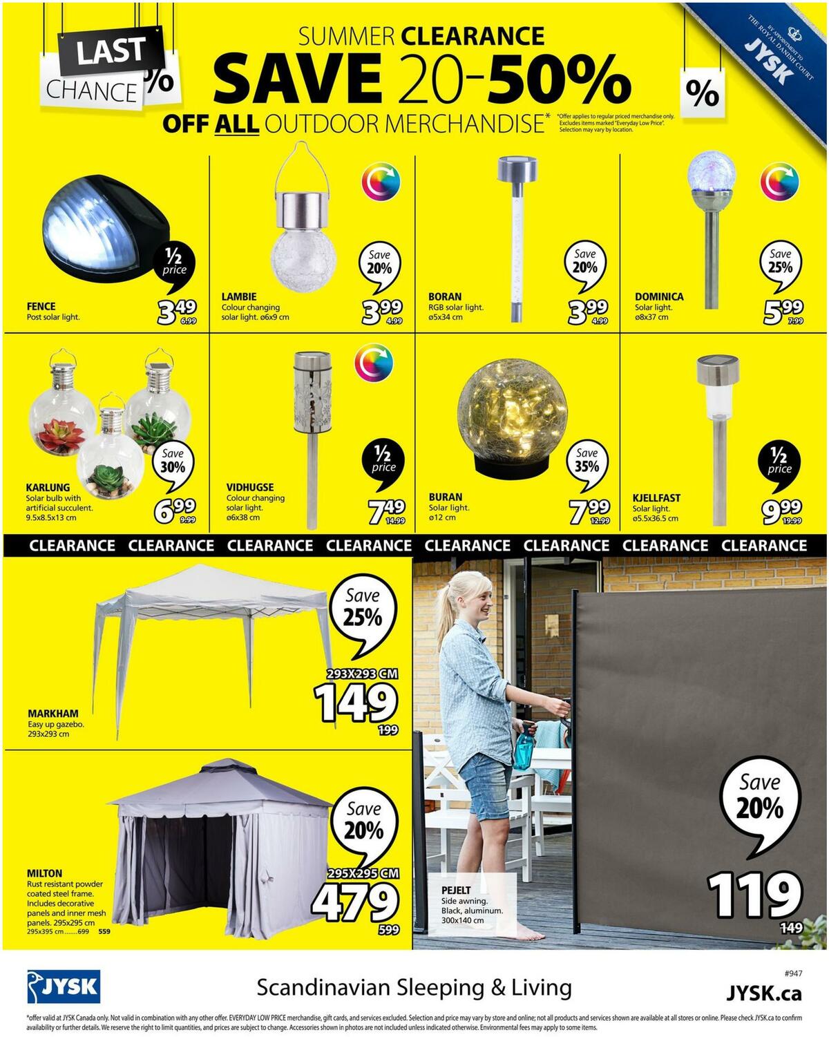 JYSK Flyer from September 8