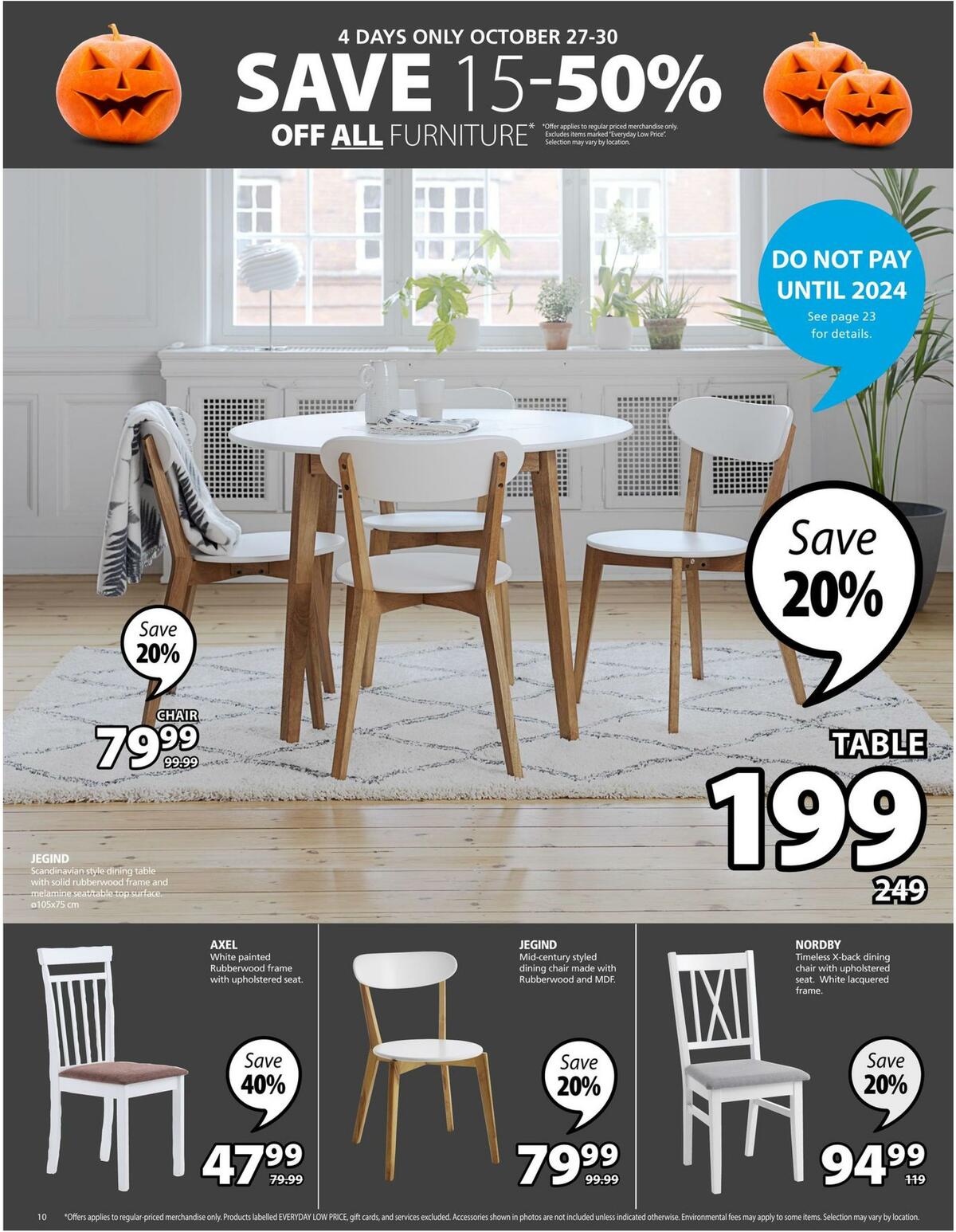 JYSK Flyer from October 27