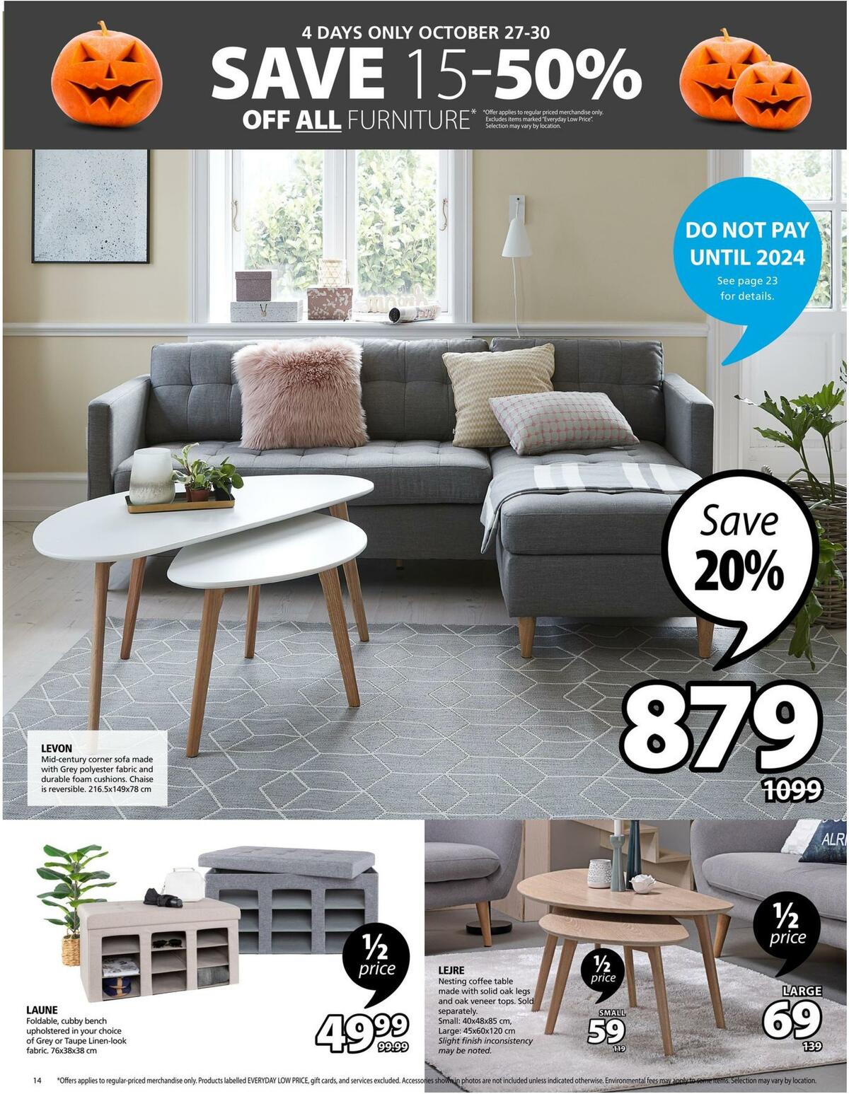 JYSK Flyer from October 27