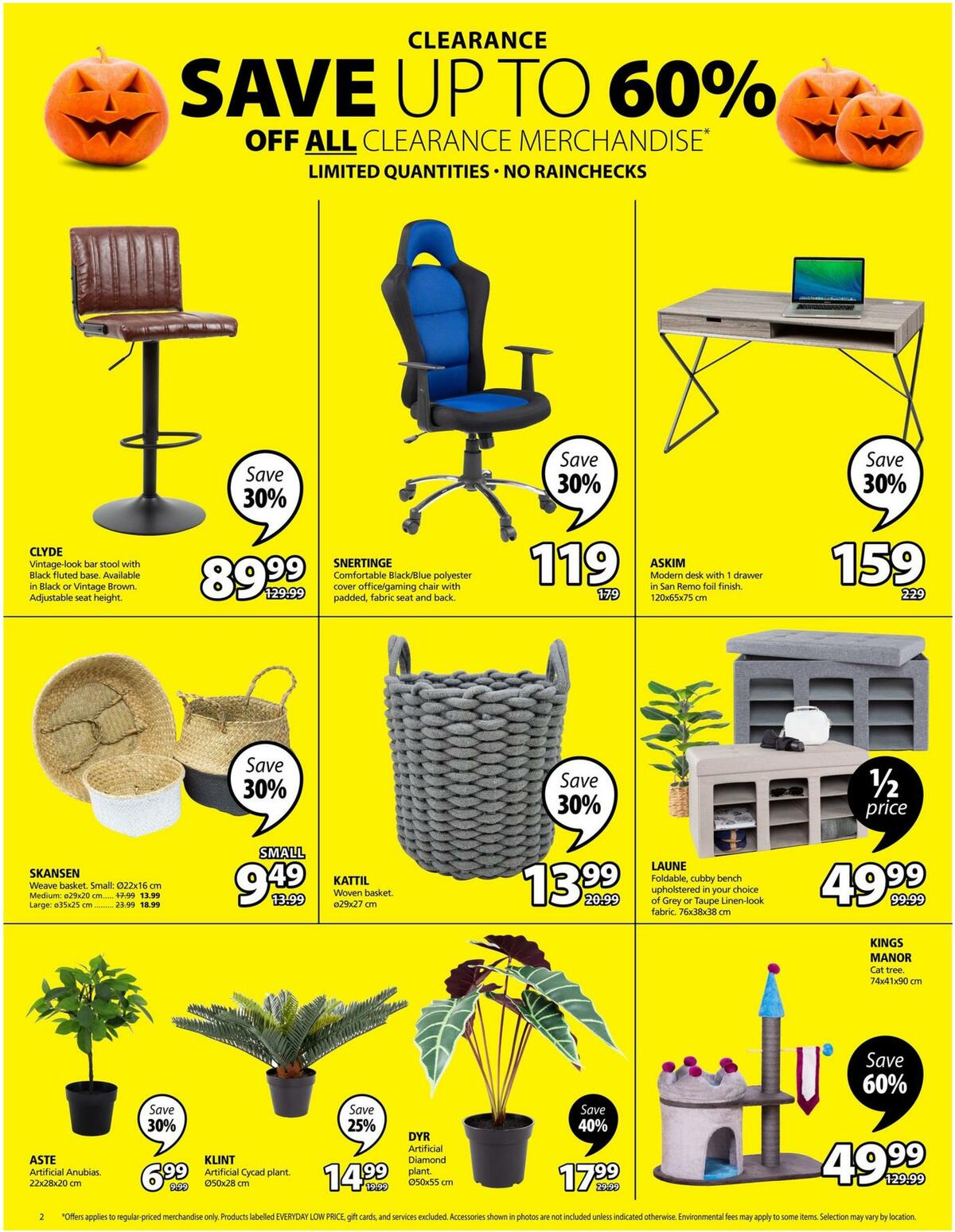 JYSK Flyer from October 27