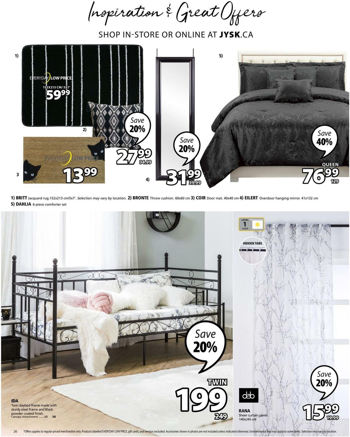 JYSK Flyer from October 27