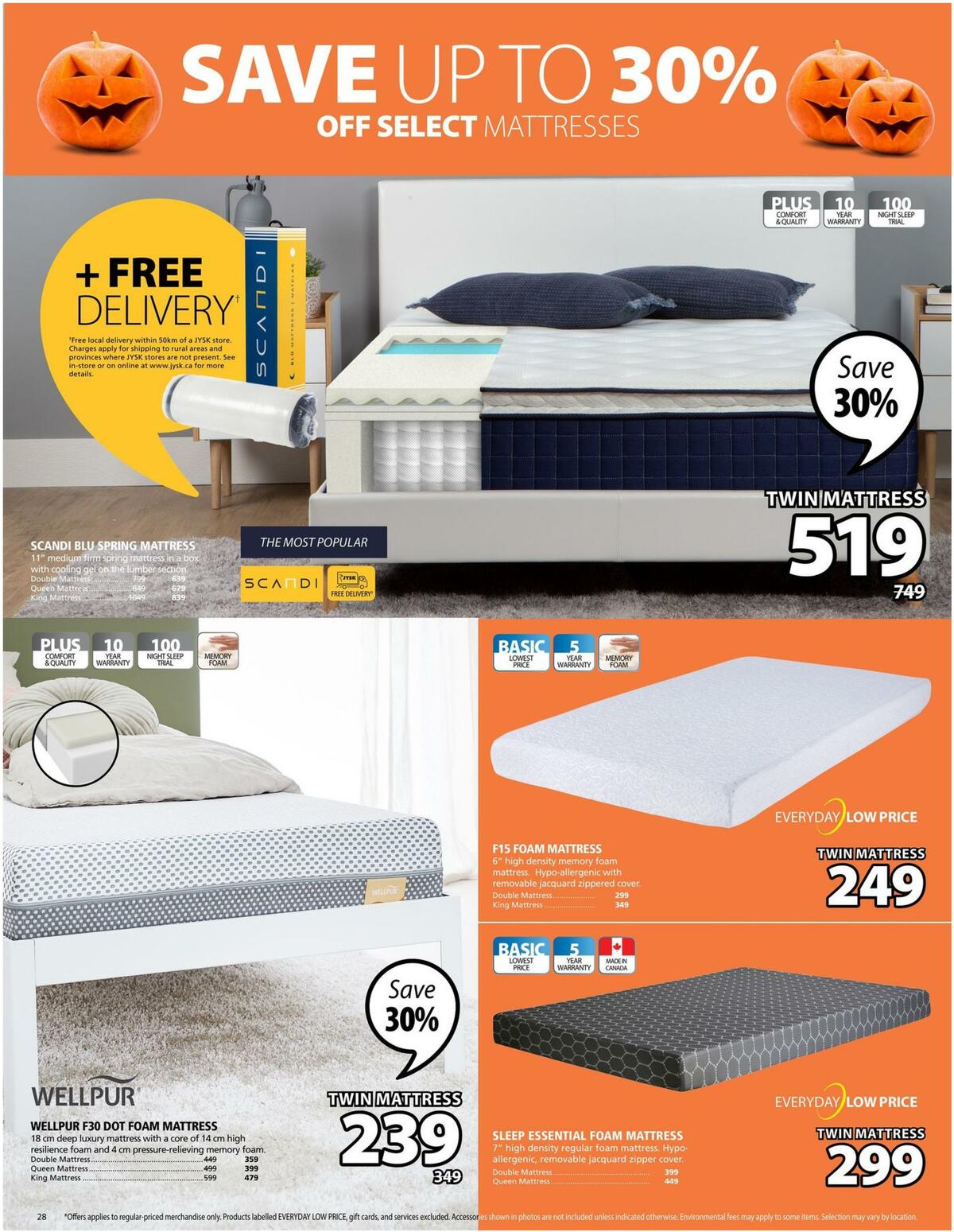 JYSK Flyer from October 27