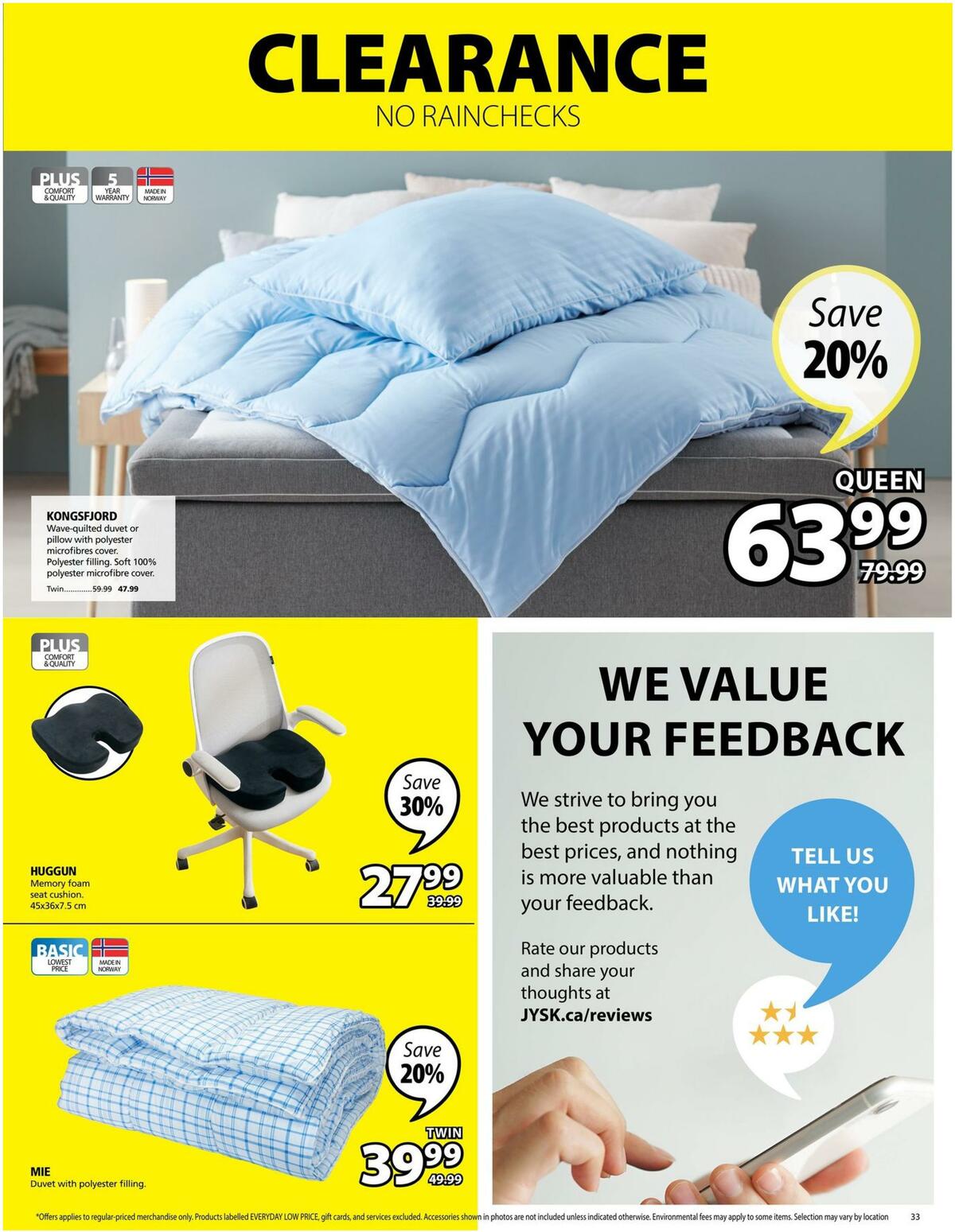 JYSK Flyer from November 3