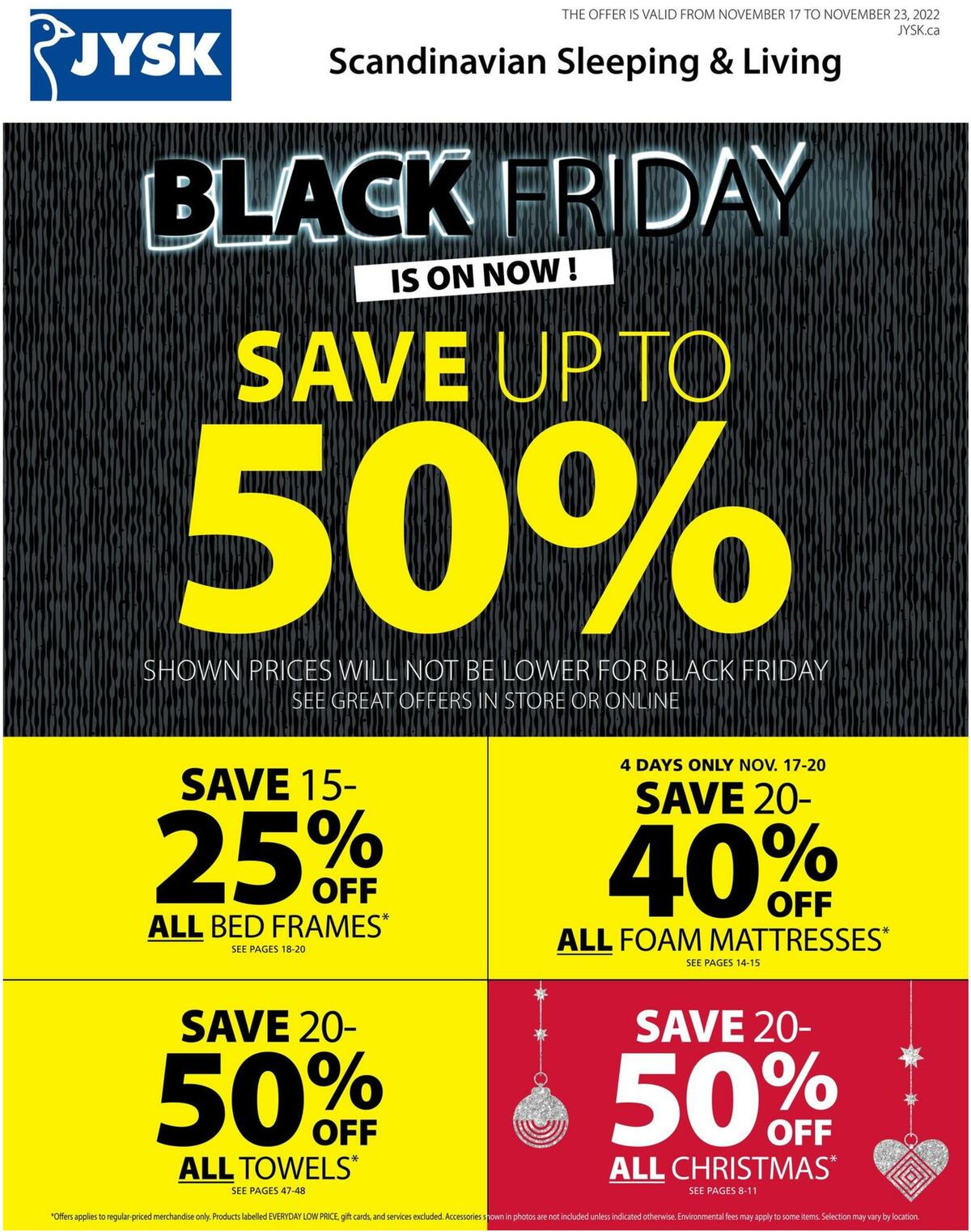 JYSK Flyer from November 17