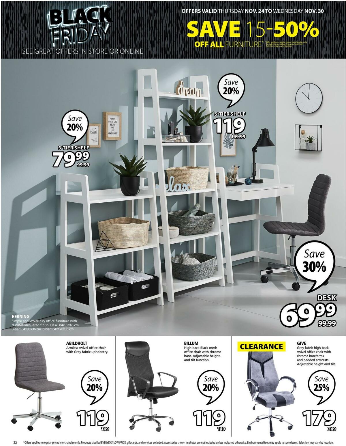 JYSK Flyer from November 24