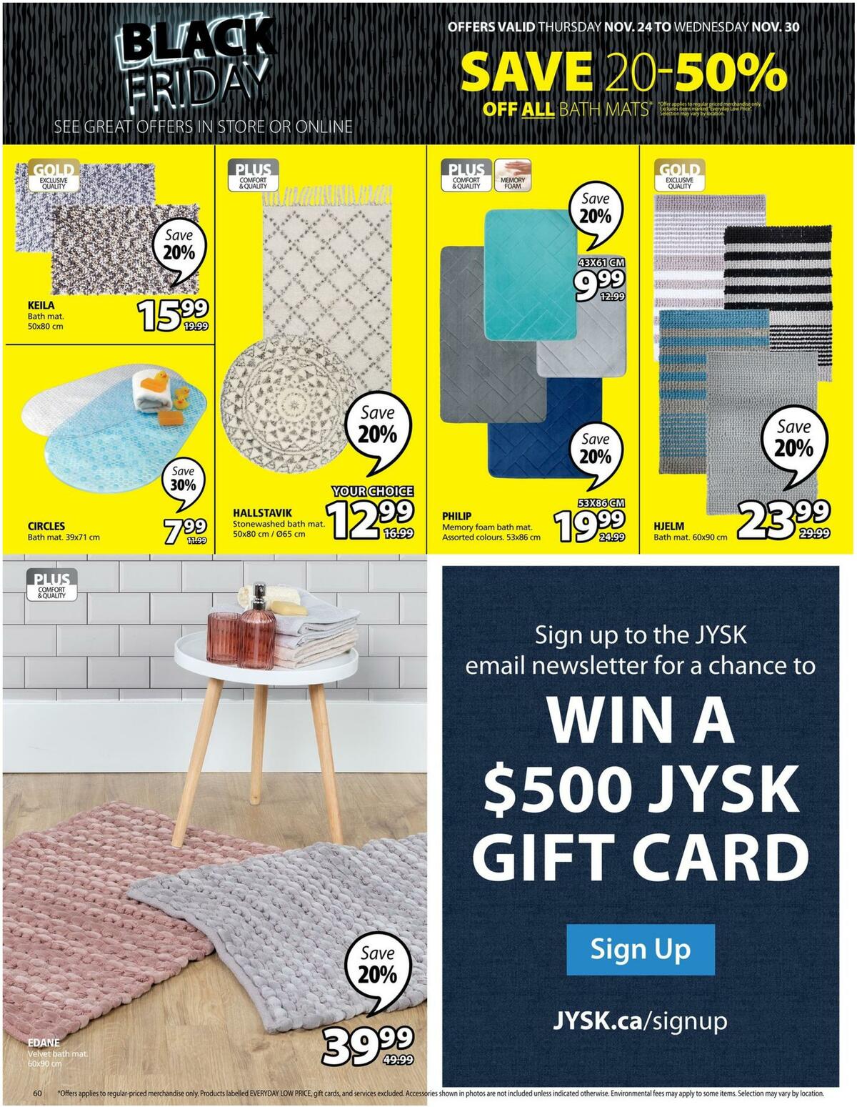 JYSK Flyer from November 24