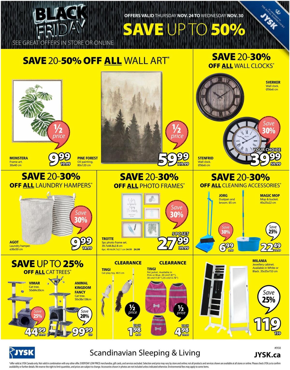 JYSK Flyer from November 24