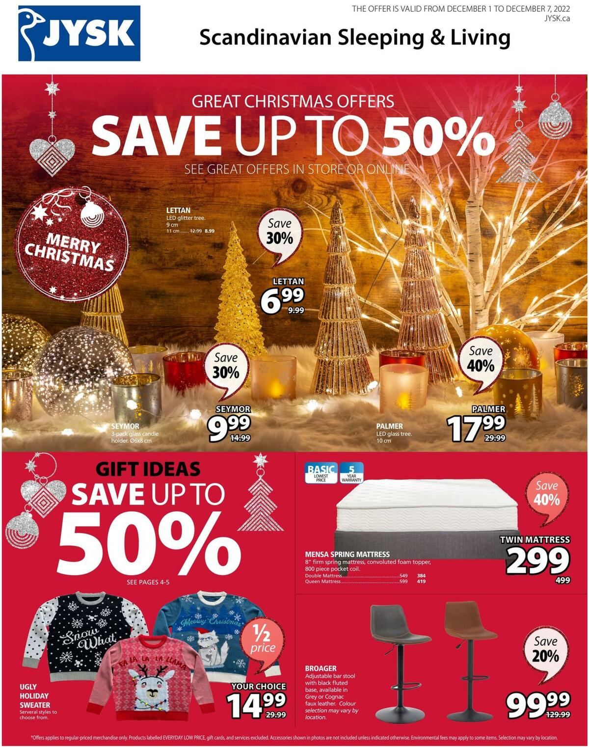 JYSK Flyer from December 1