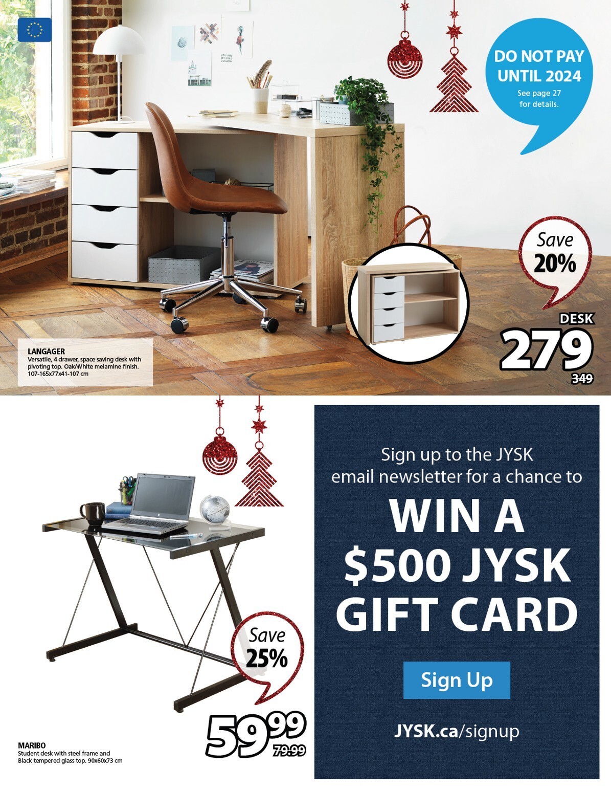 JYSK Flyer from December 8