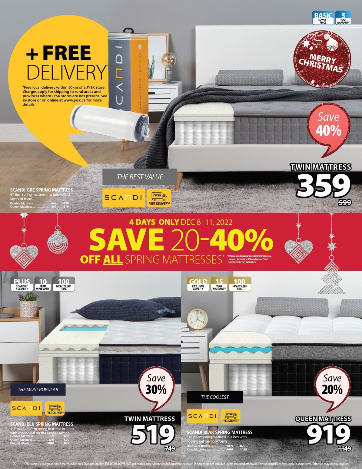 JYSK Flyer from December 8