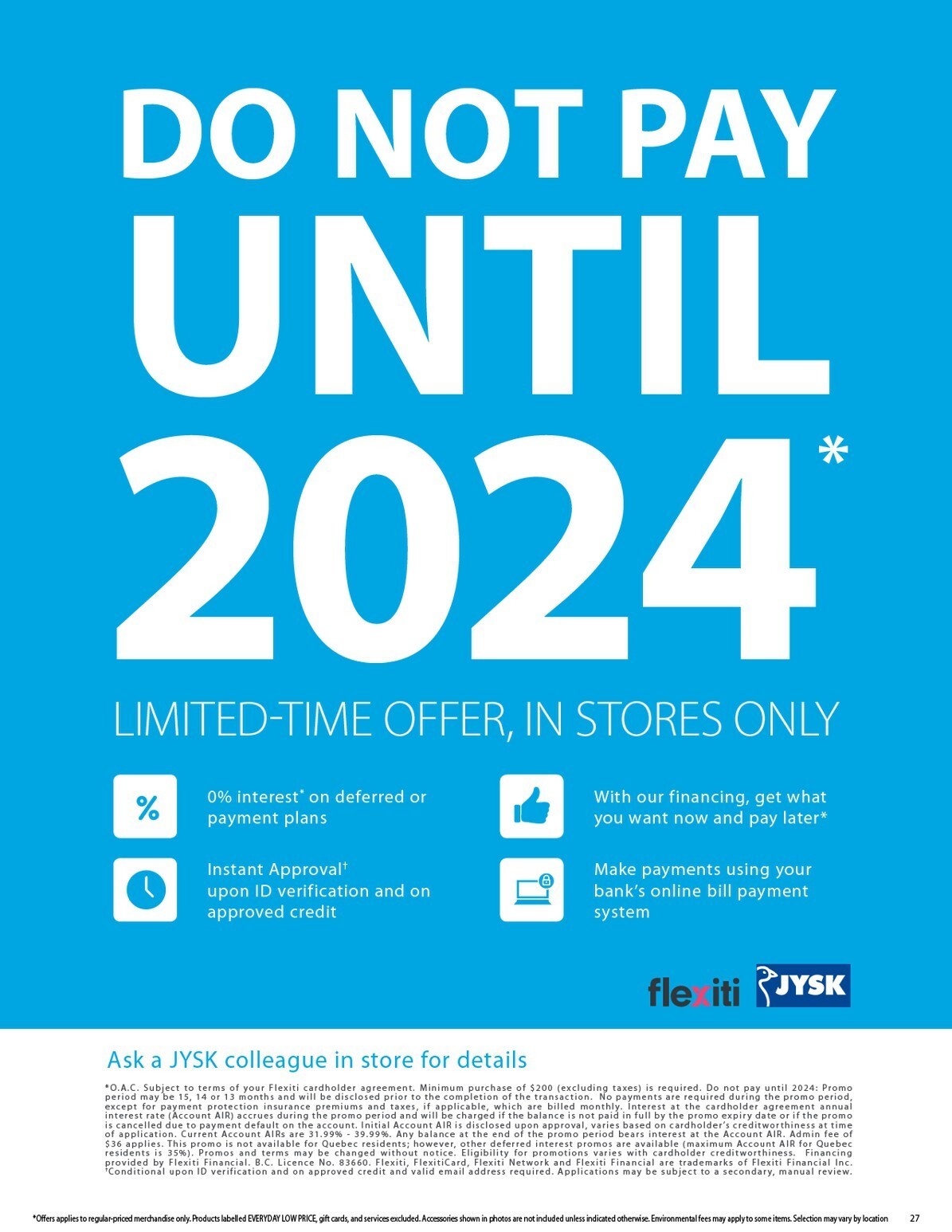 JYSK Flyer from December 8