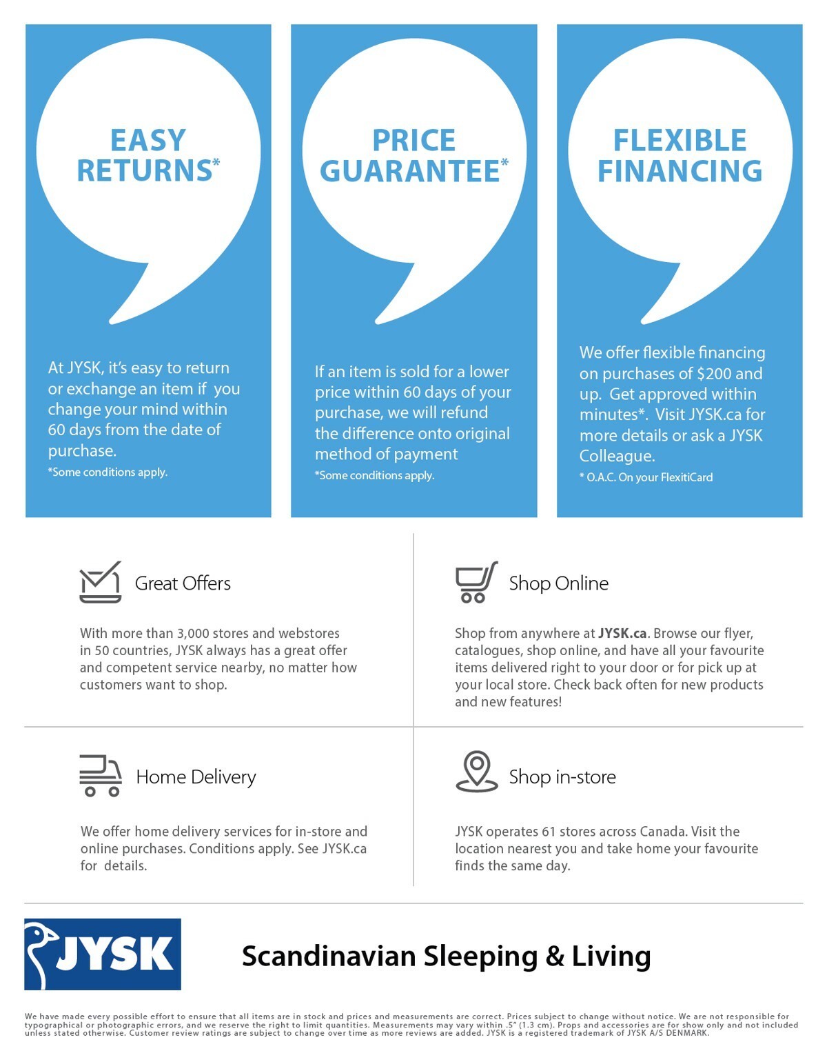 JYSK Holiday Flyer from December 7