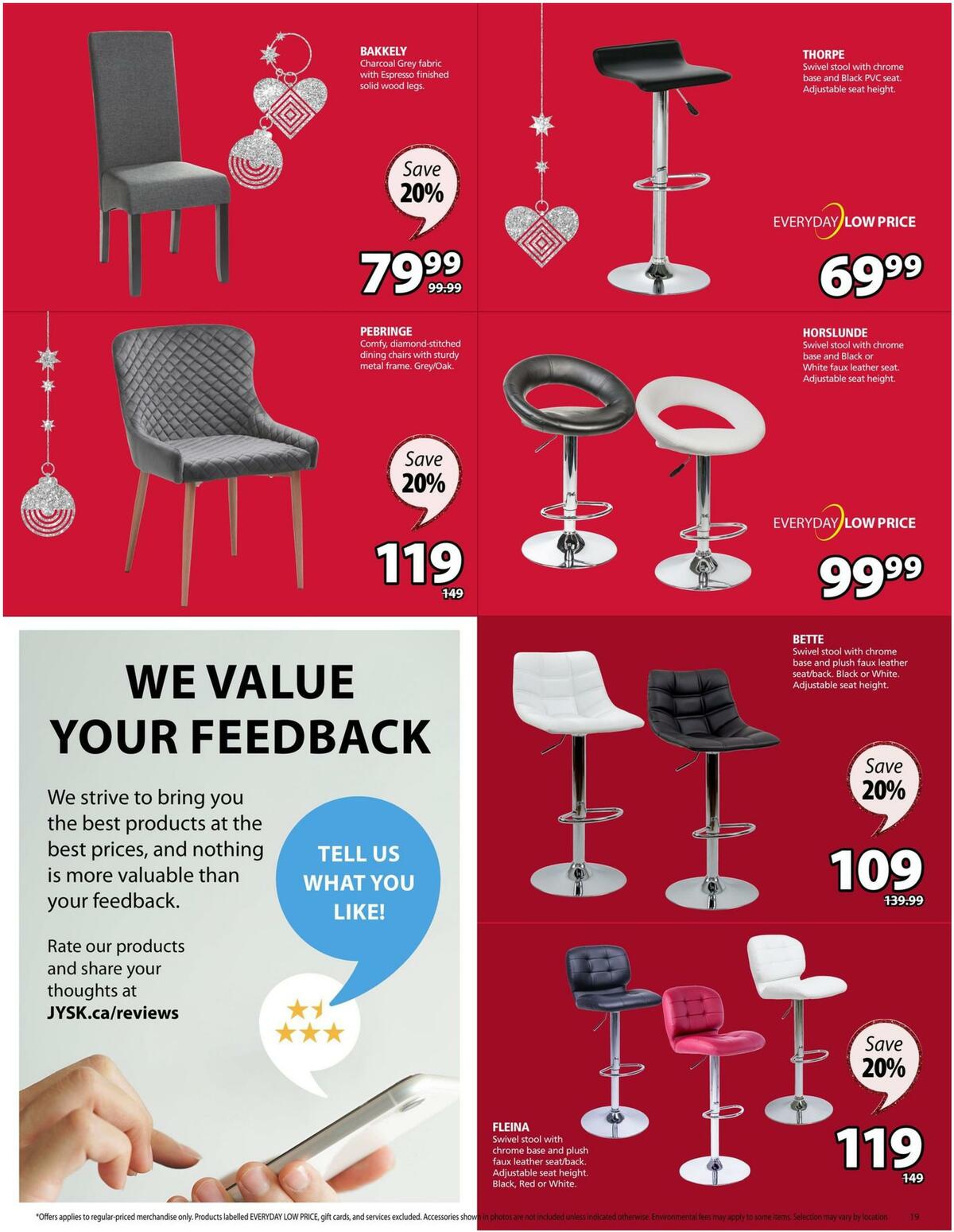 JYSK Flyer from December 15