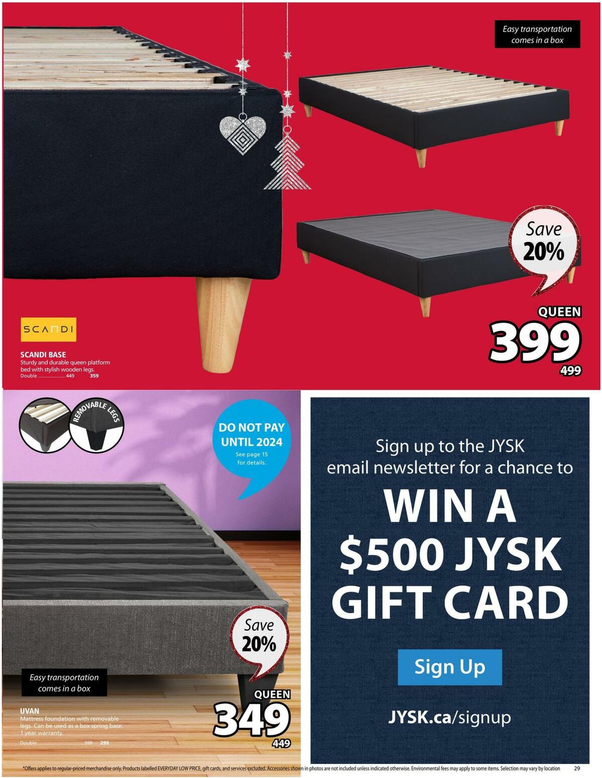 JYSK Flyer from December 26