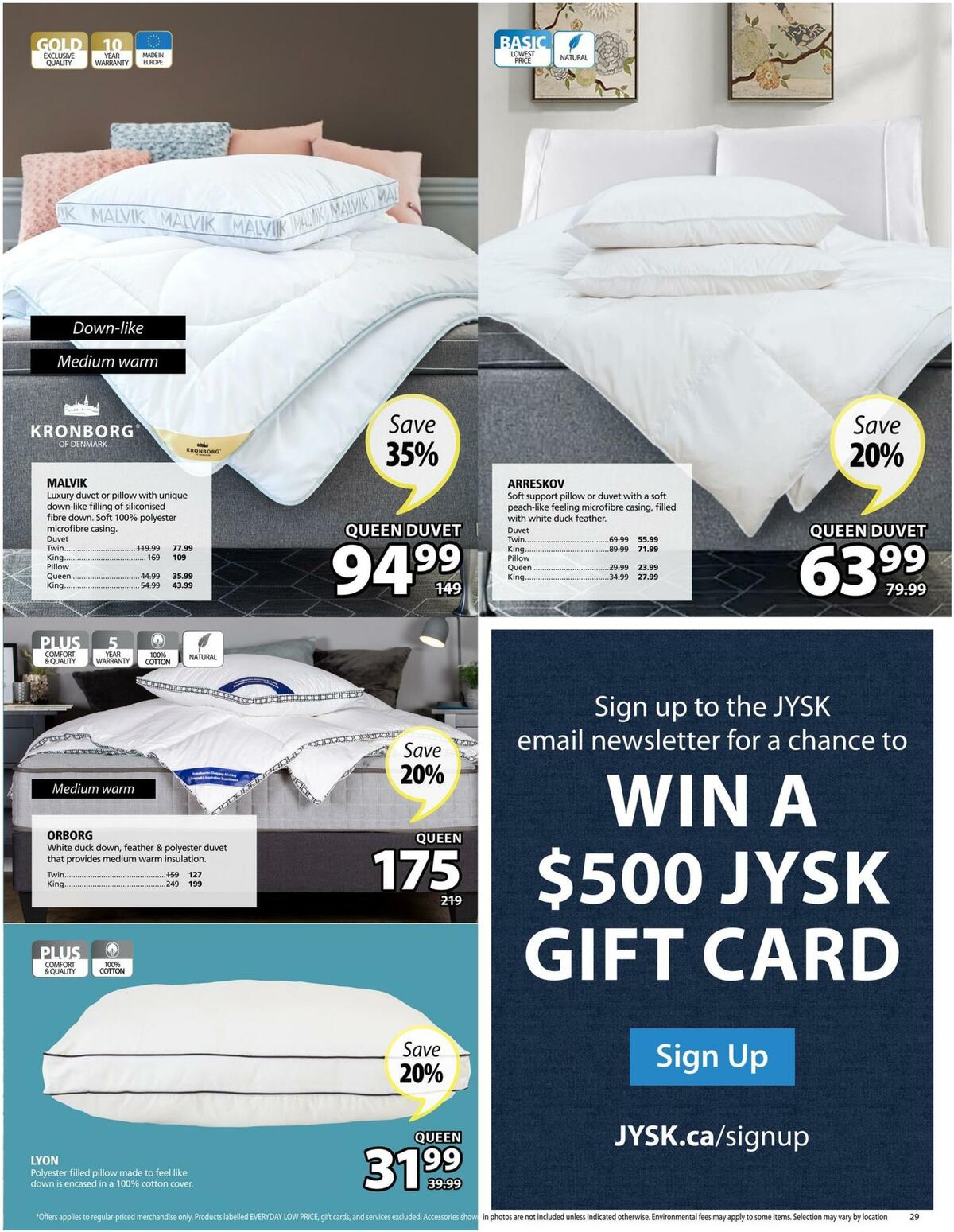 JYSK Flyer from January 3