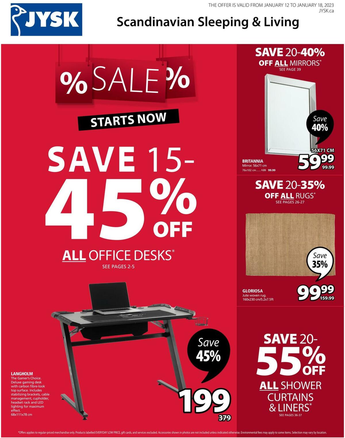 JYSK Flyer from January 12