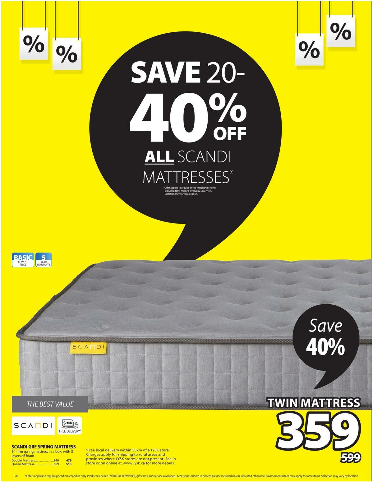 JYSK Flyer from February 2