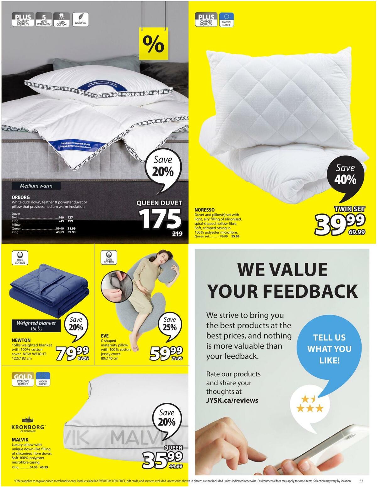 JYSK Flyer from February 2