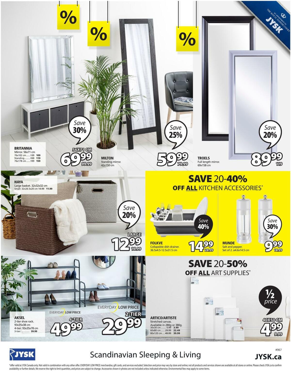 JYSK Flyer from February 2