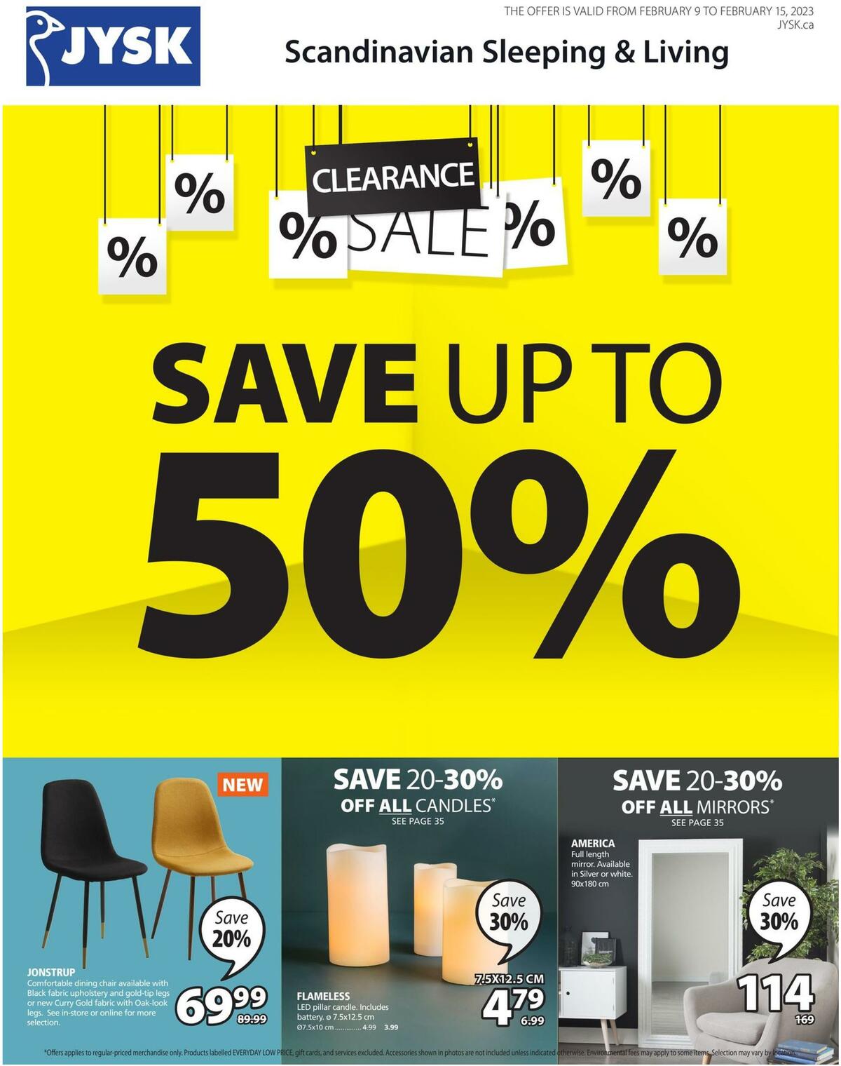 JYSK Flyer from February 9