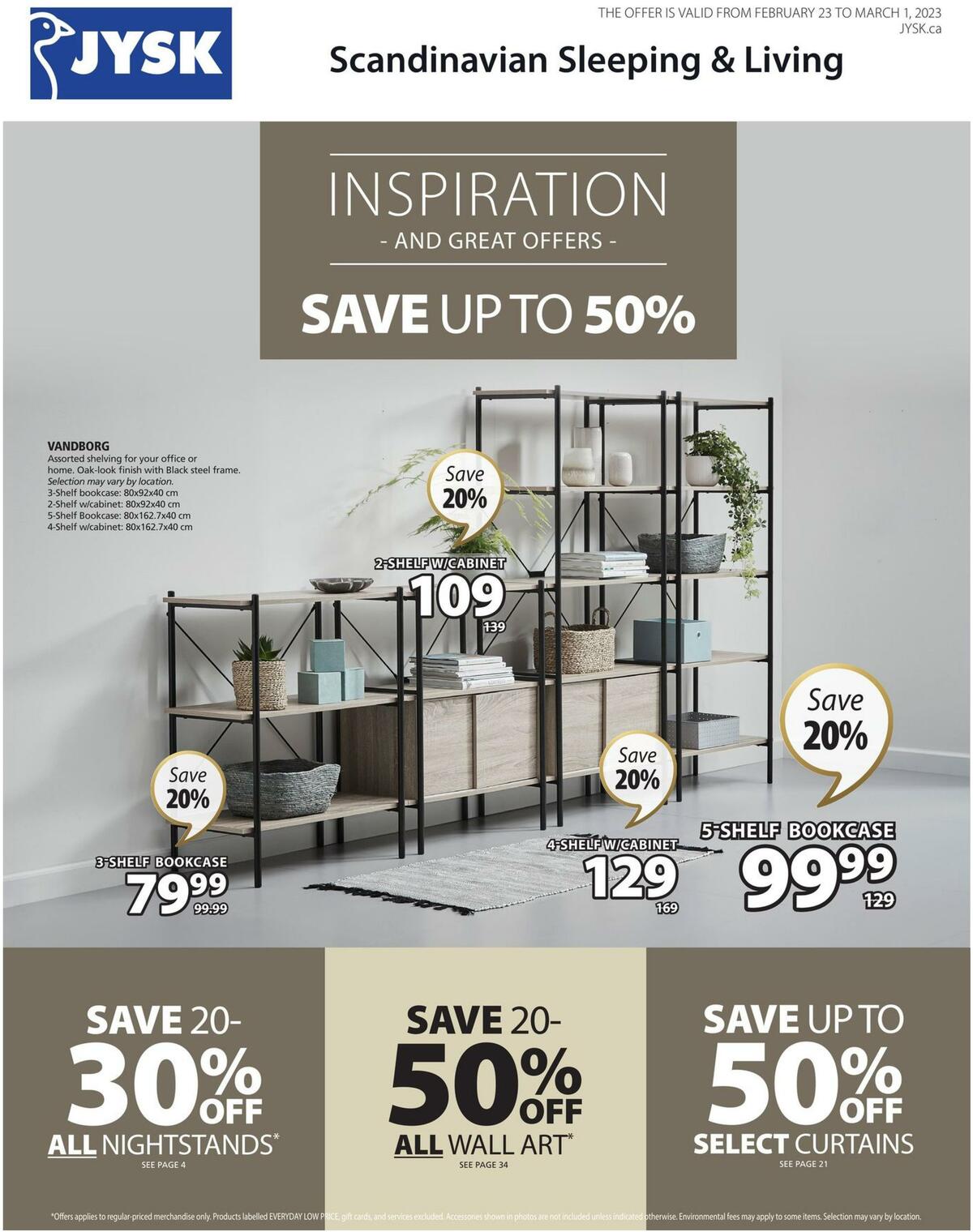 JYSK Flyer from February 23