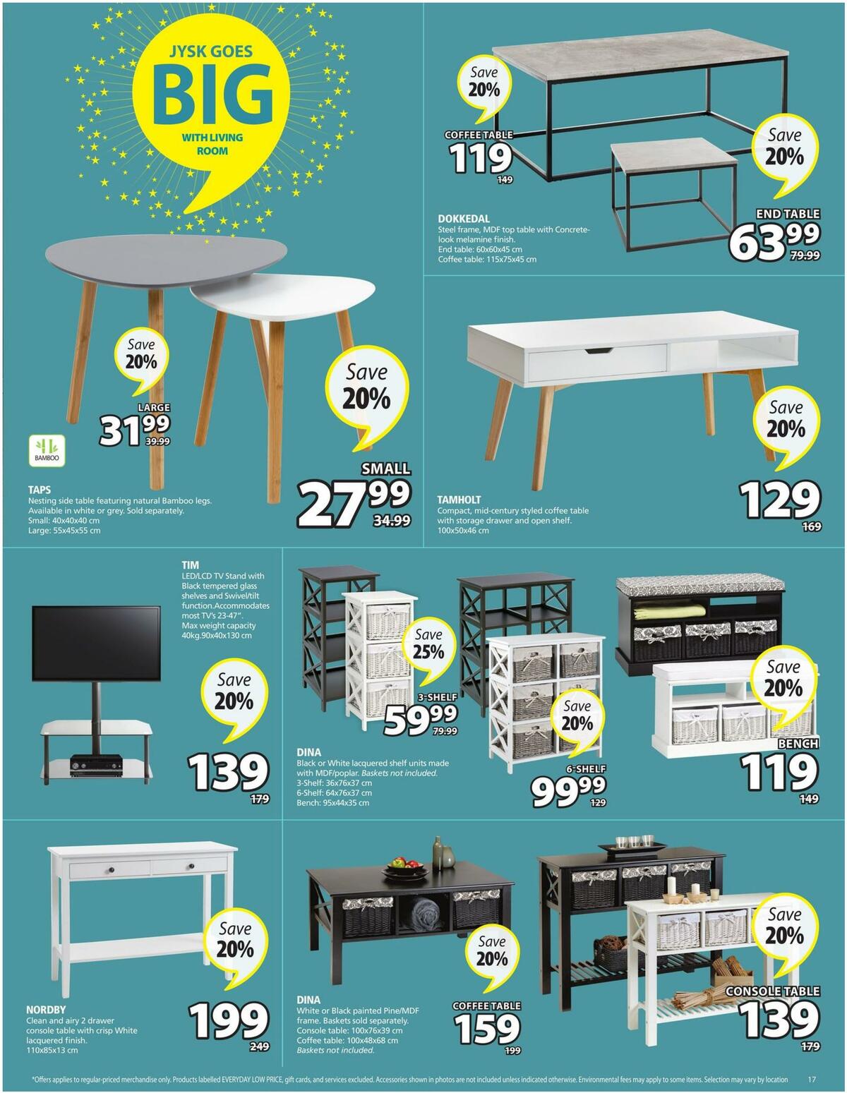 JYSK Flyer from March 2