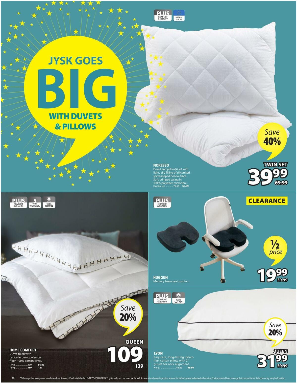 JYSK Flyer from March 2