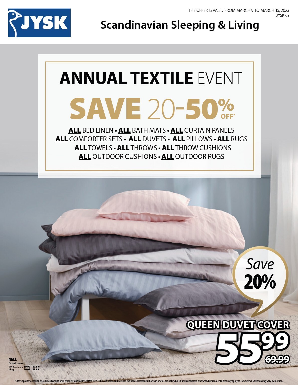 JYSK Flyer from March 9