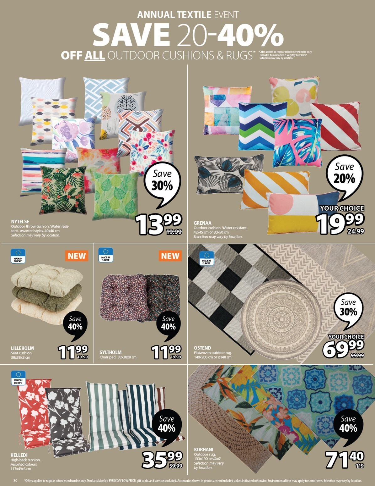 JYSK Flyer from March 9