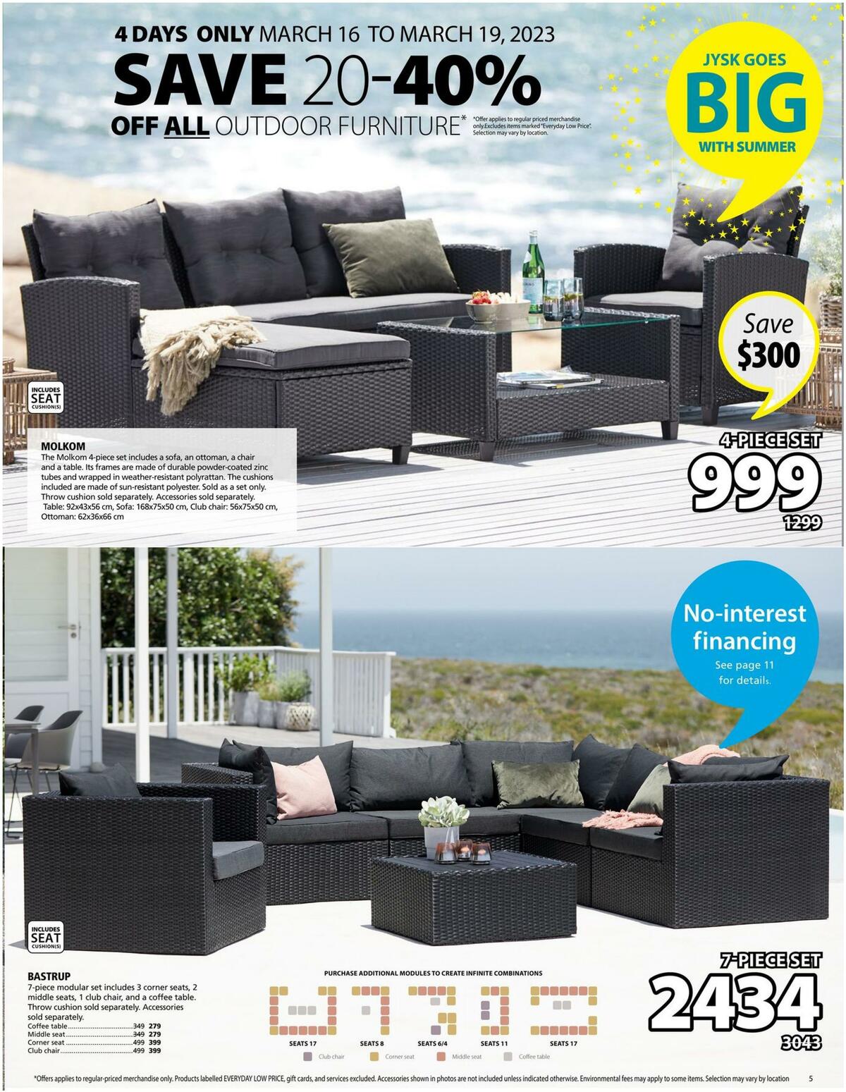 JYSK Flyer from March 16