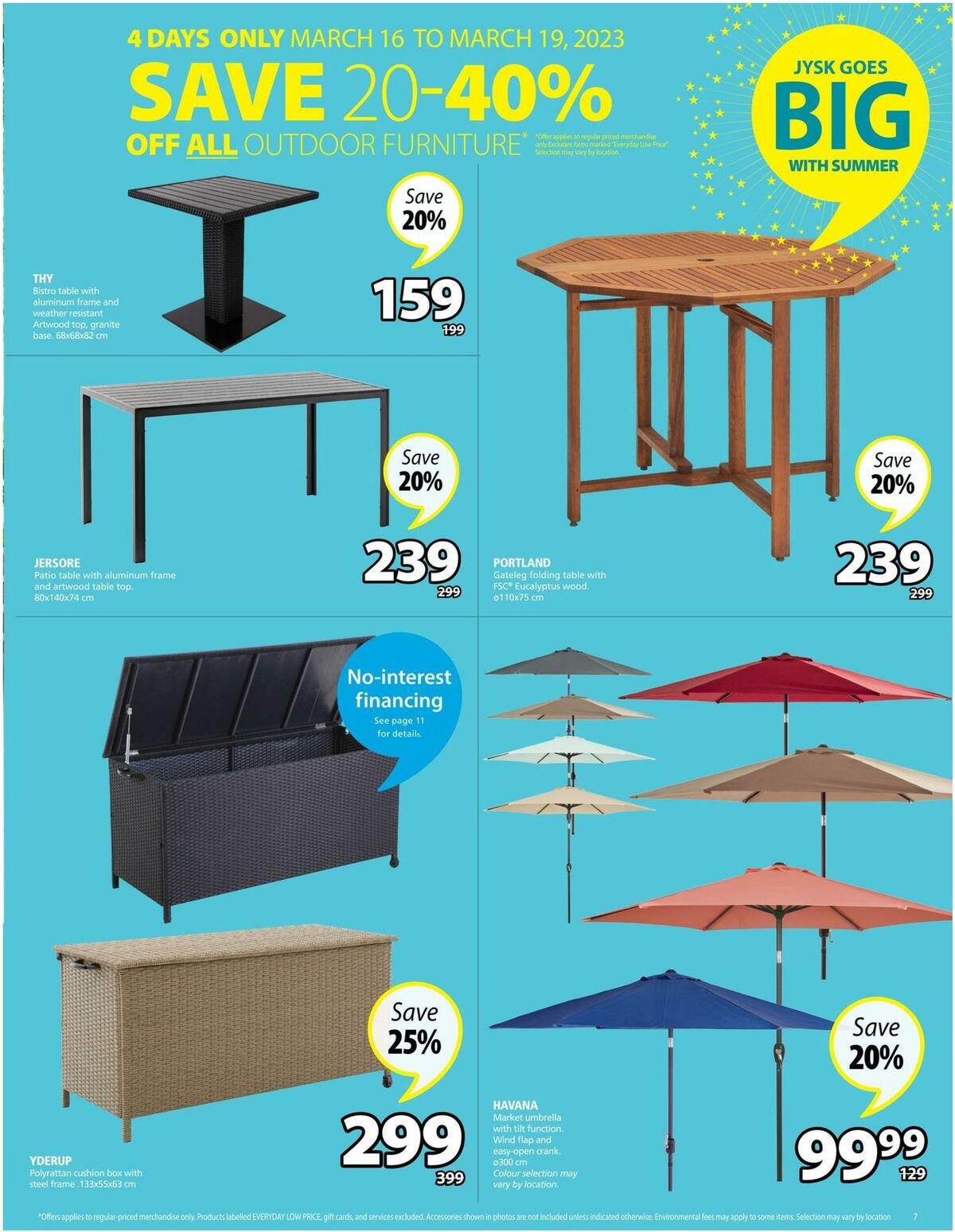 JYSK Flyer from March 16